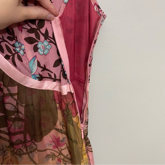 VINTAGE United Colours of Benetton Dress 90s 2000s Y2K VTG - Picture 7 of 16